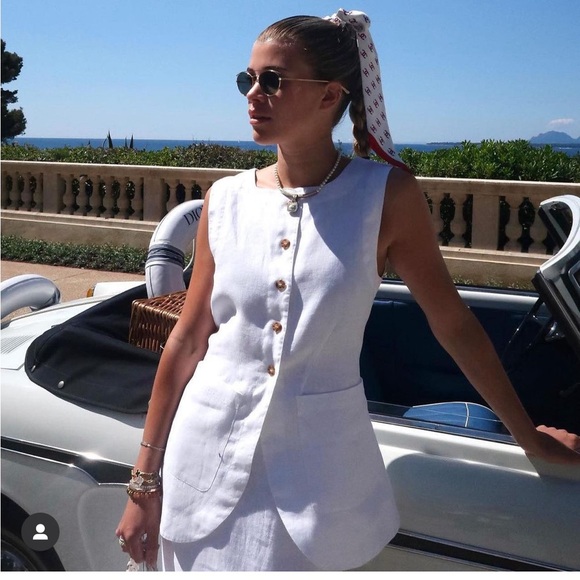 Posse white linen set - Picture 2 of 2